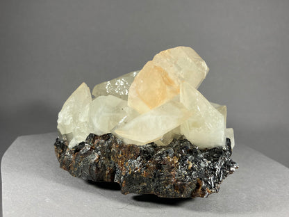 Calcit/Sphalerit - Elmwood Mine ca. 14x10cm