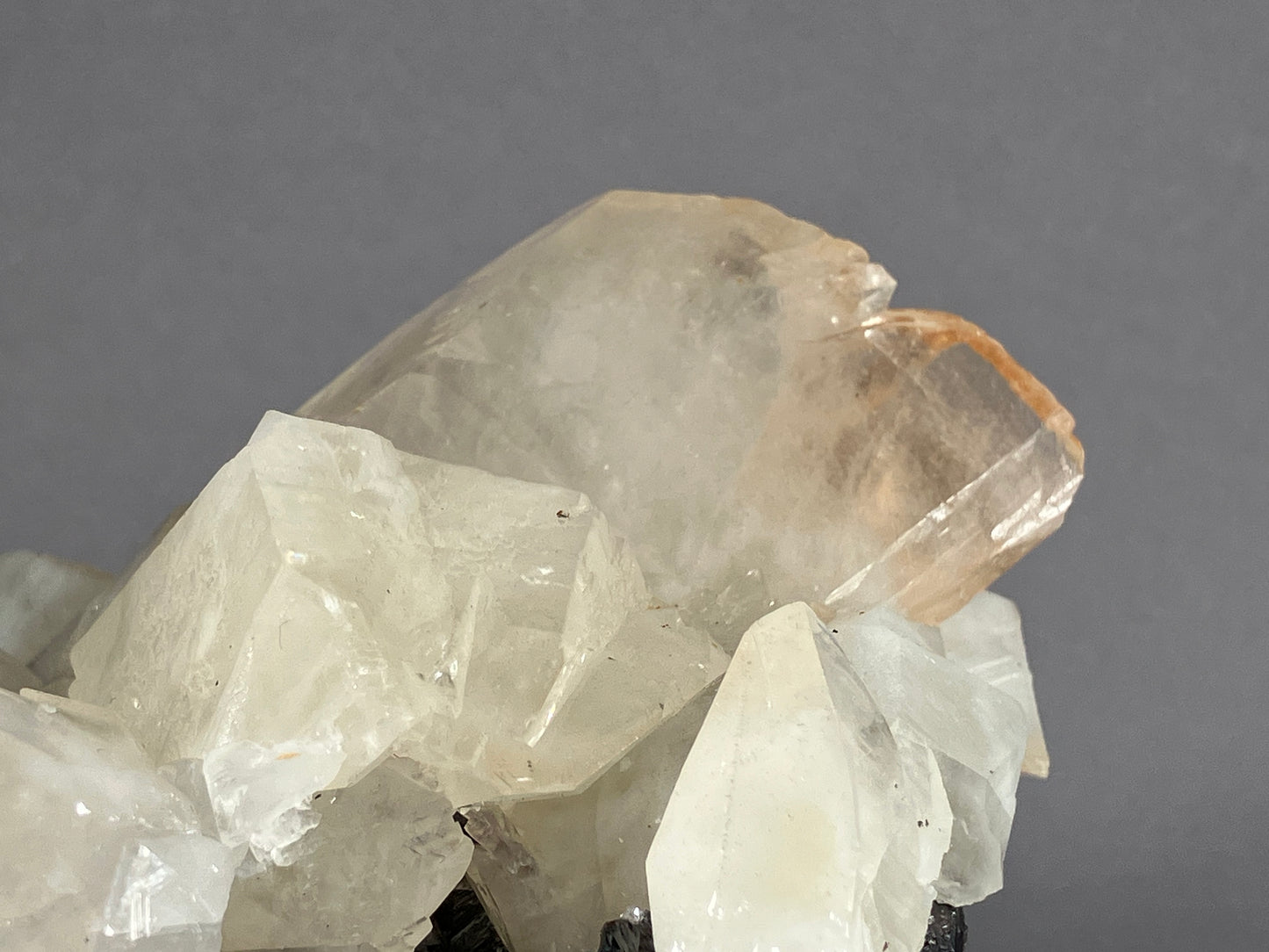 Calcit/Sphalerit - Elmwood Mine ca. 14x10cm