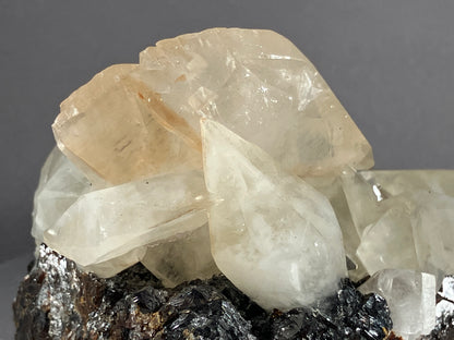 Calcit/Sphalerit - Elmwood Mine ca. 14x10cm