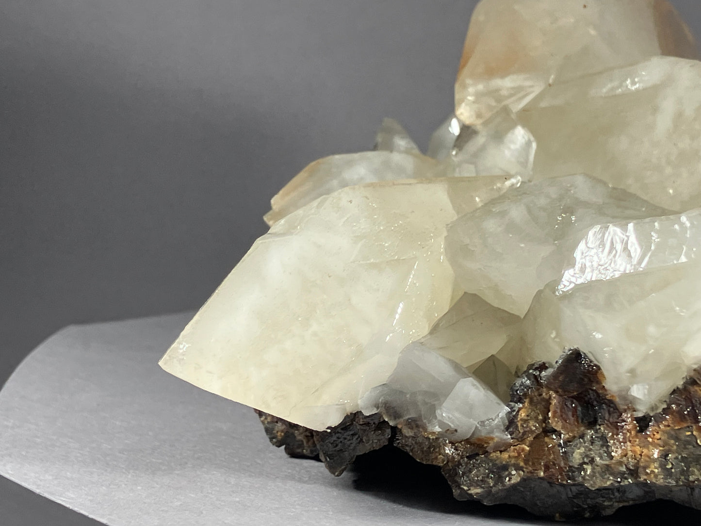 Calcit/Sphalerit - Elmwood Mine ca. 14x10cm
