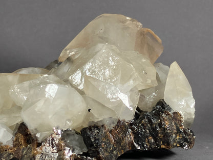 Calcit/Sphalerit - Elmwood Mine ca. 14x10cm