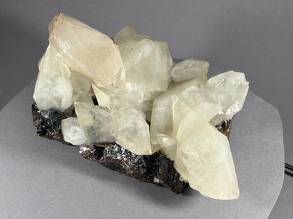 Calcit/Sphalerit - Elmwood Mine ca. 14x10cm