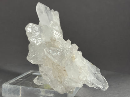 Bergkristall/Fadenquarz - Pakistan ca. 7,5x5cm