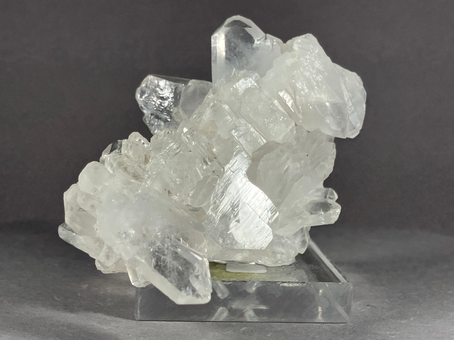 Bergkristall/Fadenquarz - Pakistan ca. 7,5x5cm