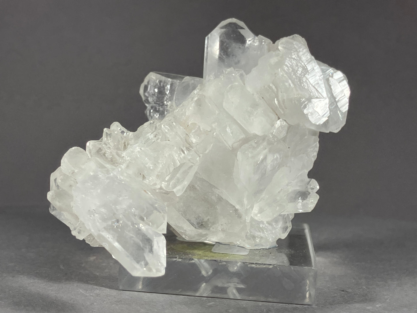 Bergkristall/Fadenquarz - Pakistan ca. 7,5x5cm