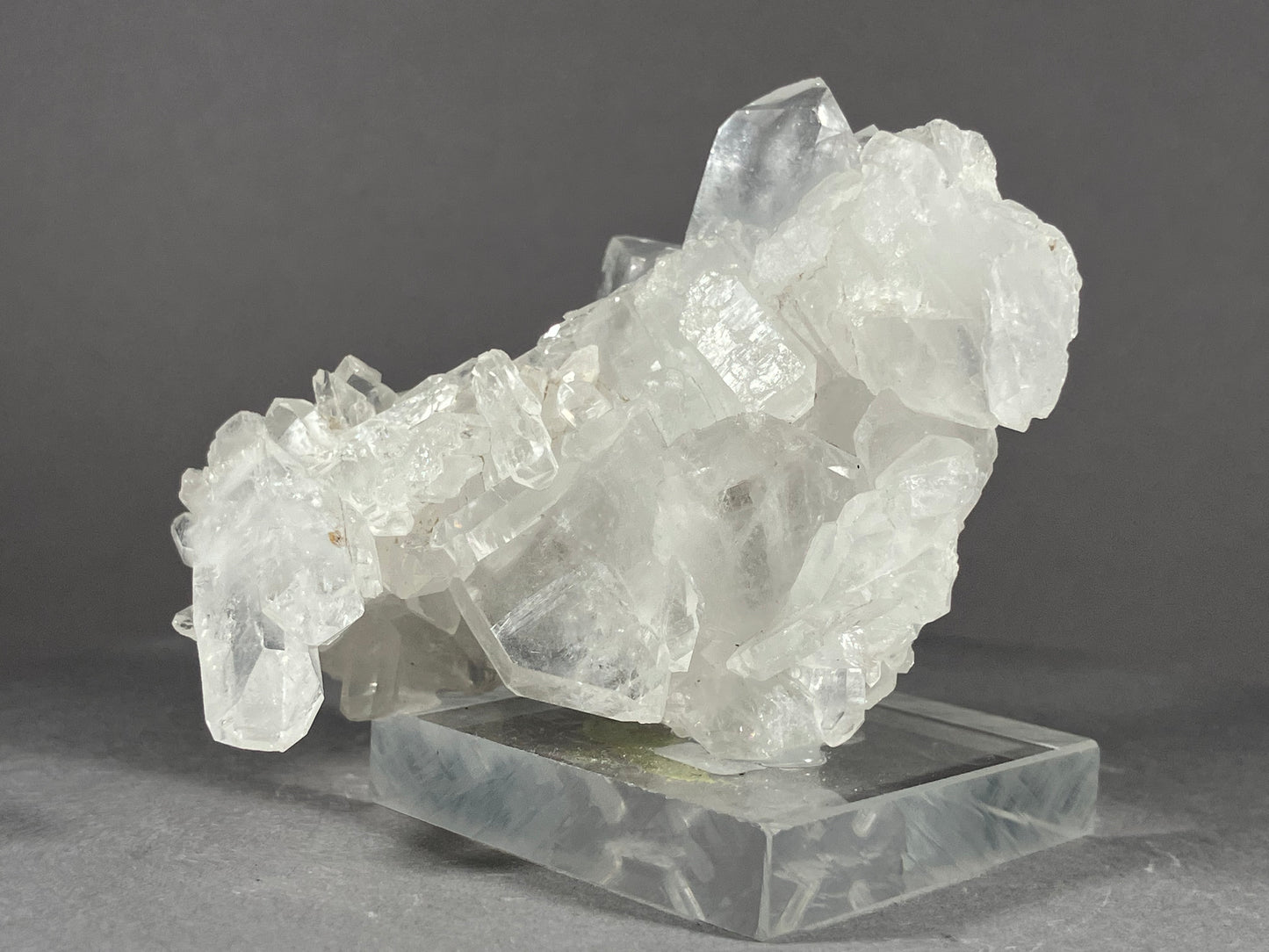 Bergkristall/Fadenquarz - Pakistan ca. 7,5x5cm