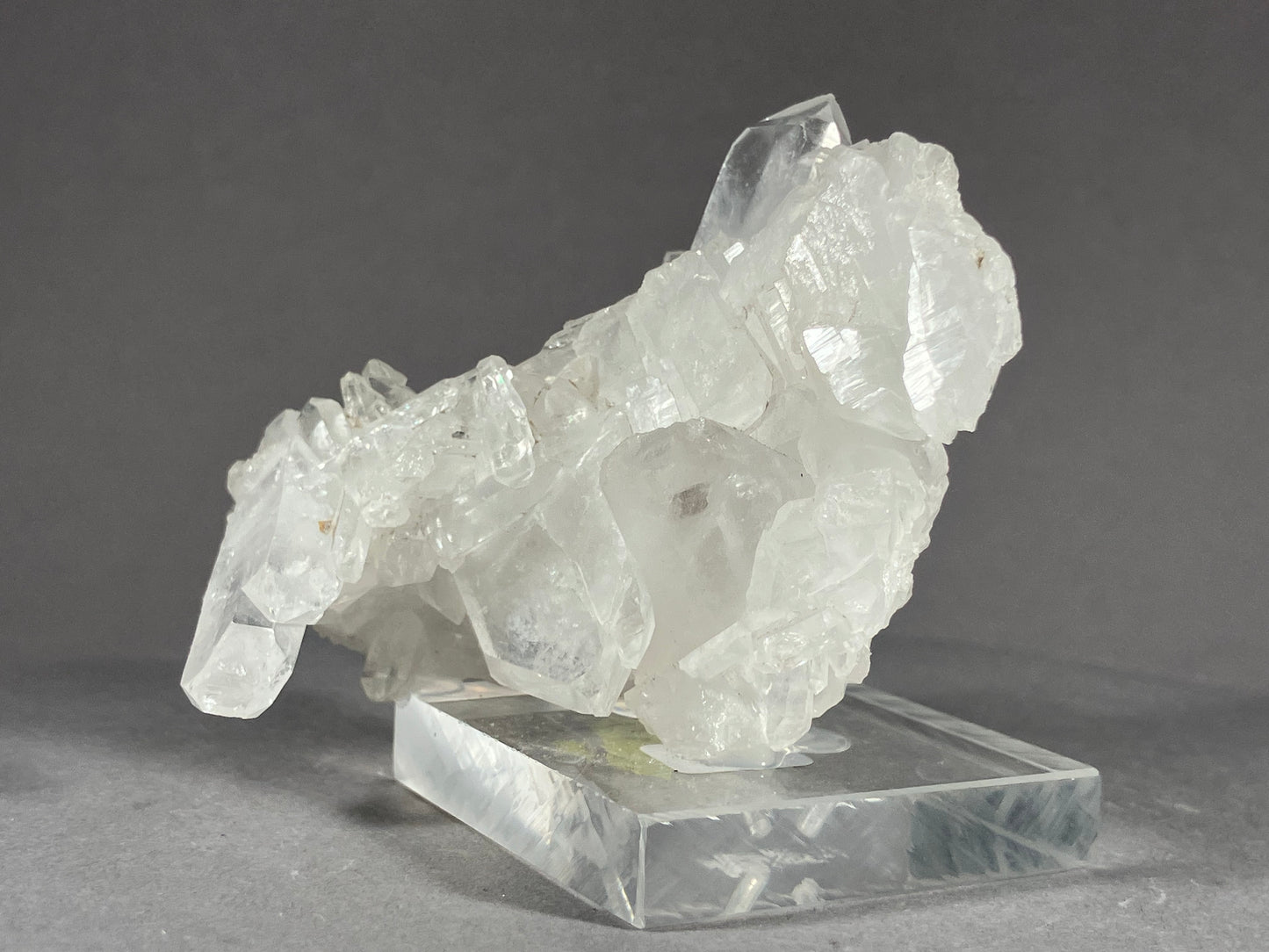 Bergkristall/Fadenquarz - Pakistan ca. 7,5x5cm