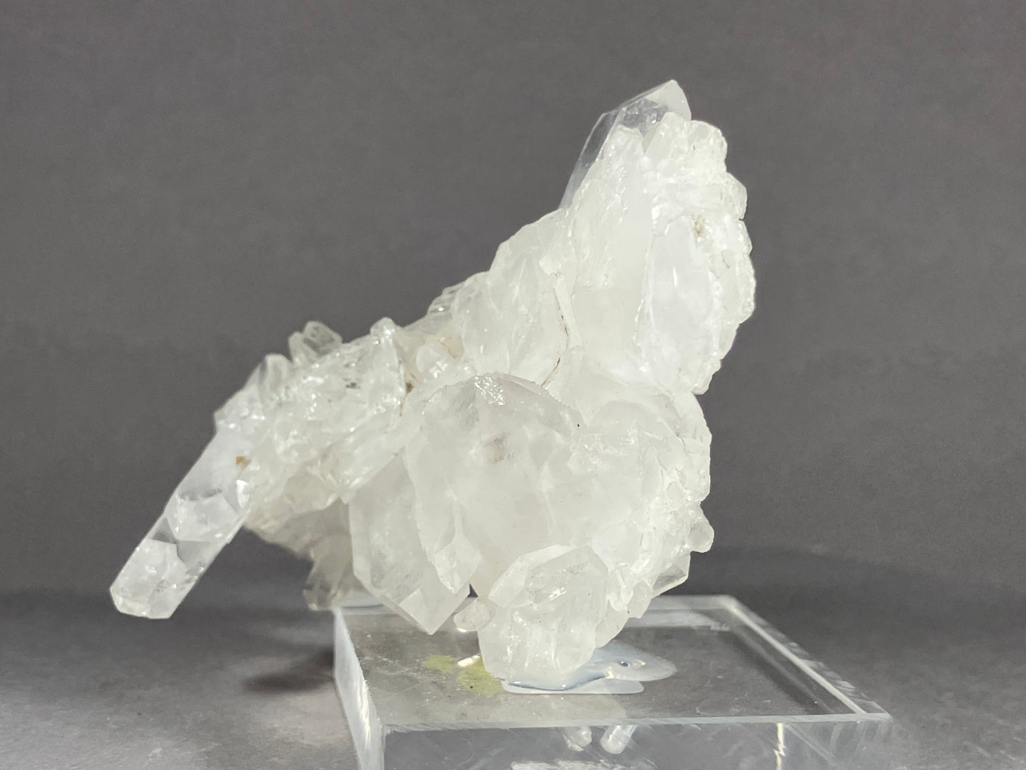 Bergkristall/Fadenquarz - Pakistan ca. 7,5x5cm