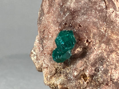 Dioptaskristalle - Kongo ca. 4x3,5cm