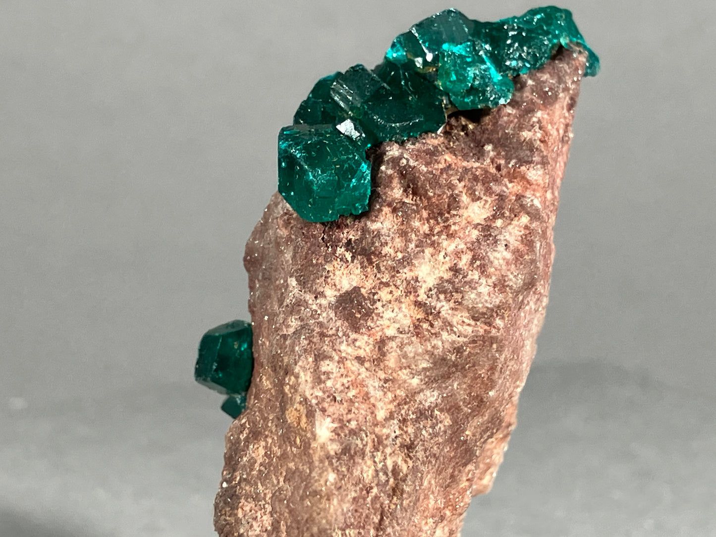 Dioptaskristalle - Kongo ca. 4x3,5cm