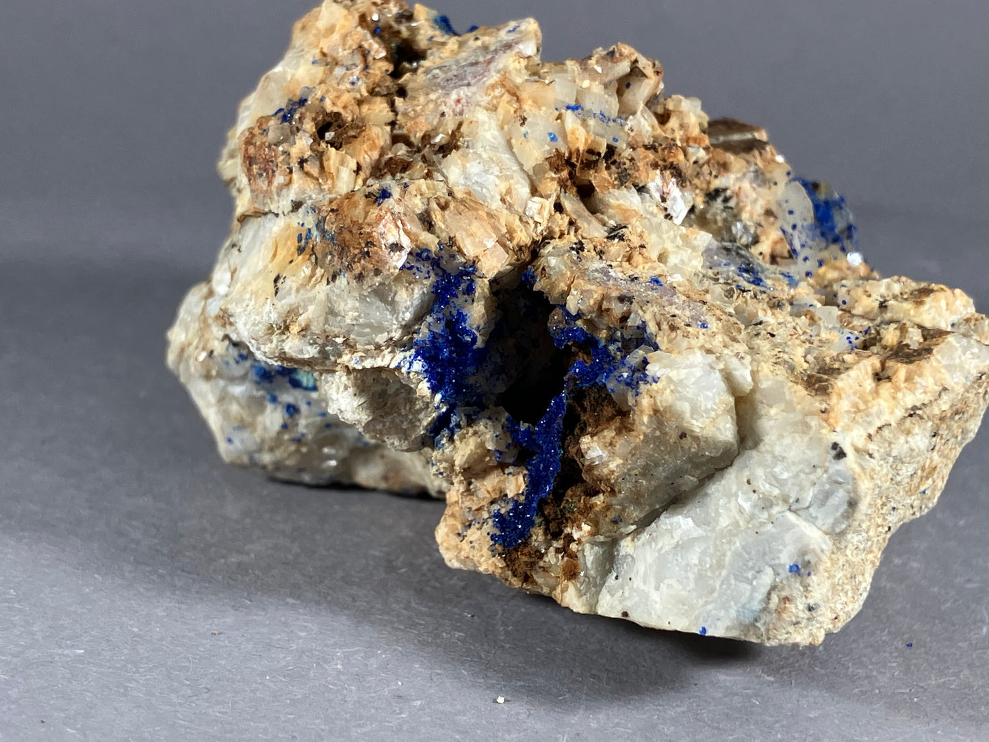 Azurit/Dolomit - St. Gertraudi ca. 7x5cm