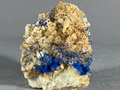 Azurit/Dolomit - St. Gertraudi ca. 3,5x3,5cm