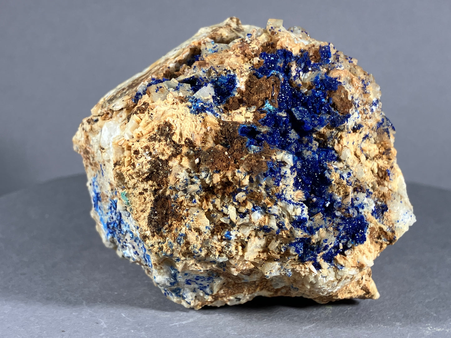 Azurit/Dolomit - St. Gertraudi ca. 6x6cm