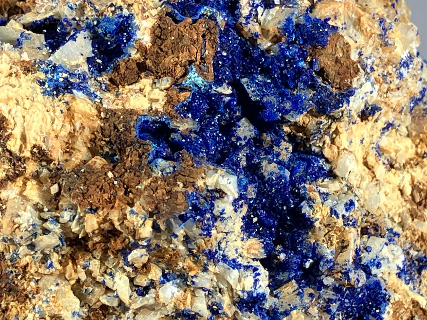 Azurit/Dolomit - St. Gertraudi ca. 6x6cm