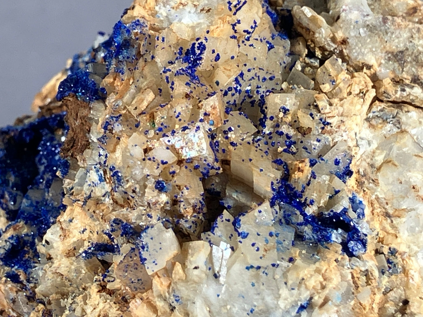 Azurit/Dolomit - St. Gertraudi ca. 6x6cm