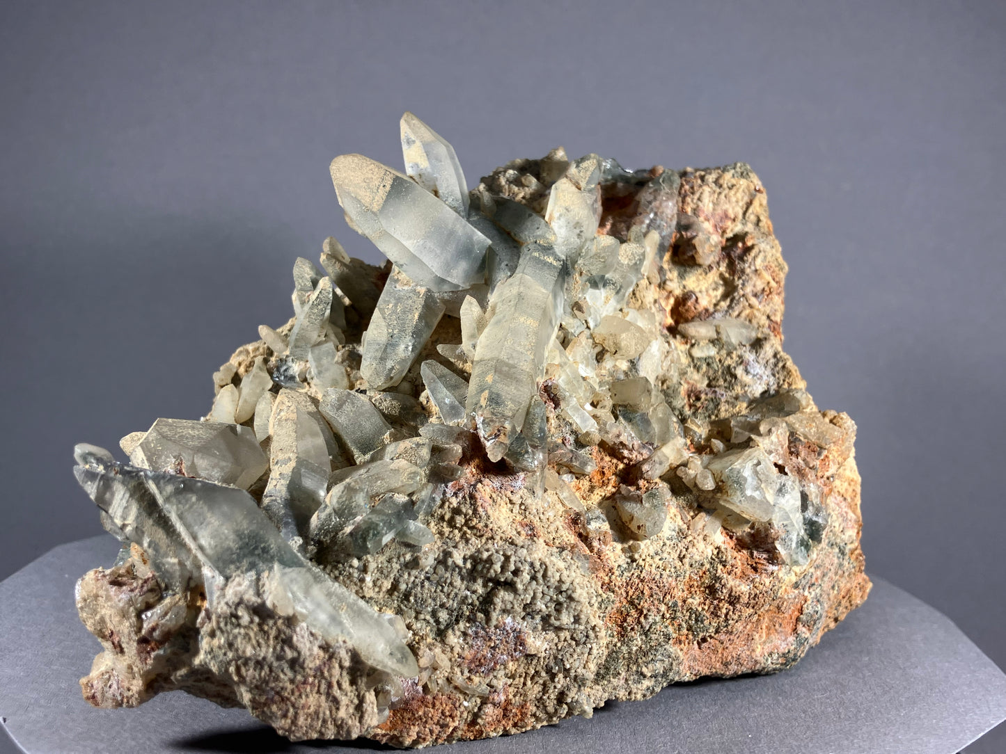 Bergkristall - Gliedergang/Pfitsch ca. 15x8cm