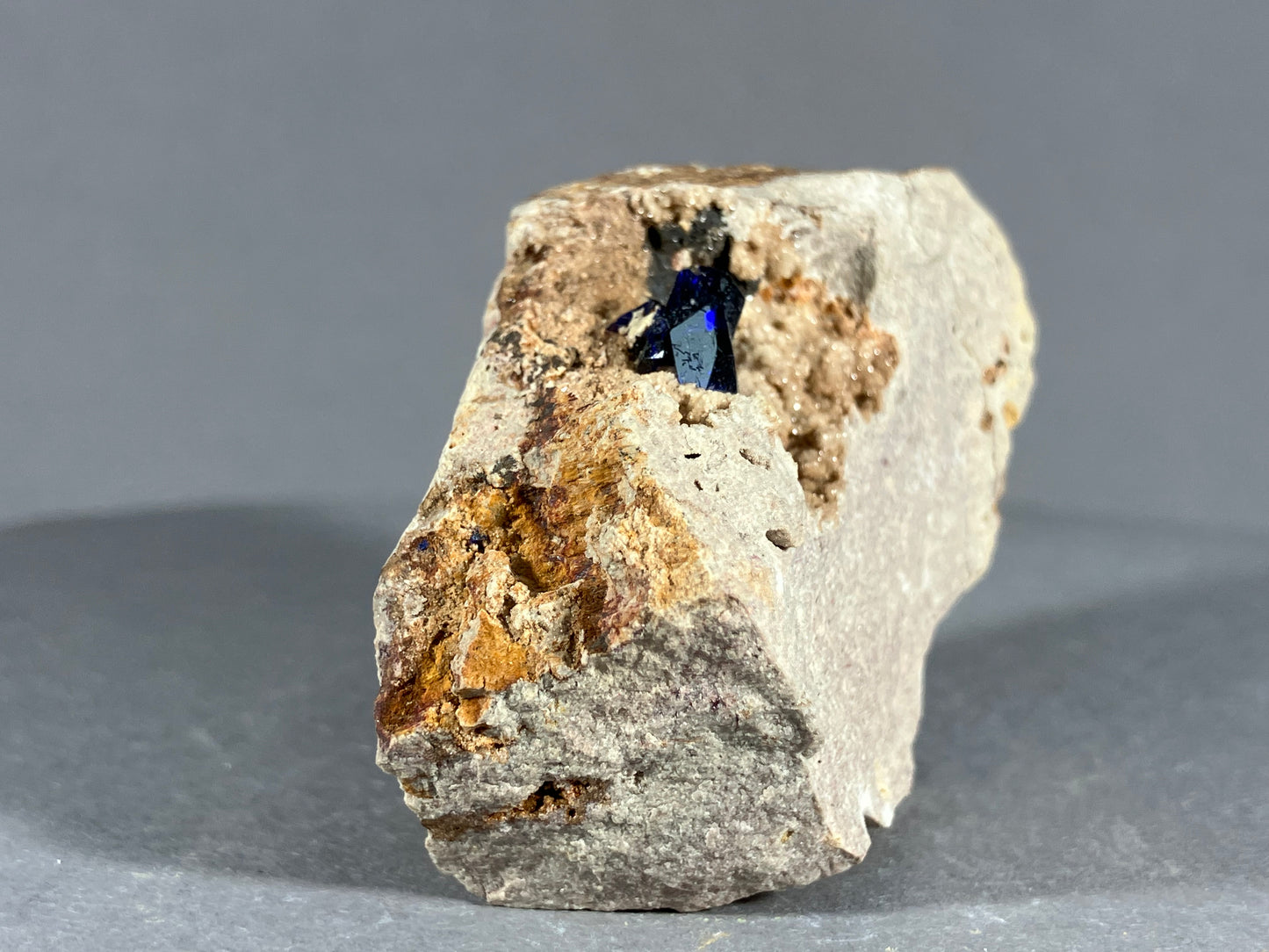 Azurit - Kerrouchen/Marokko ca. 5x4cm