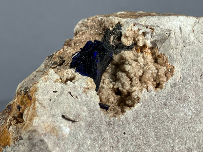 Azurit - Kerrouchen/Marokko ca. 5x4cm