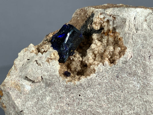 Azurit - Kerrouchen/Marokko ca. 5x4cm