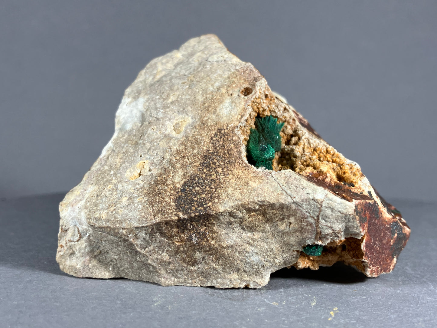 Malachit - Kerrouchen/Marokko ca. 7,5x5cm