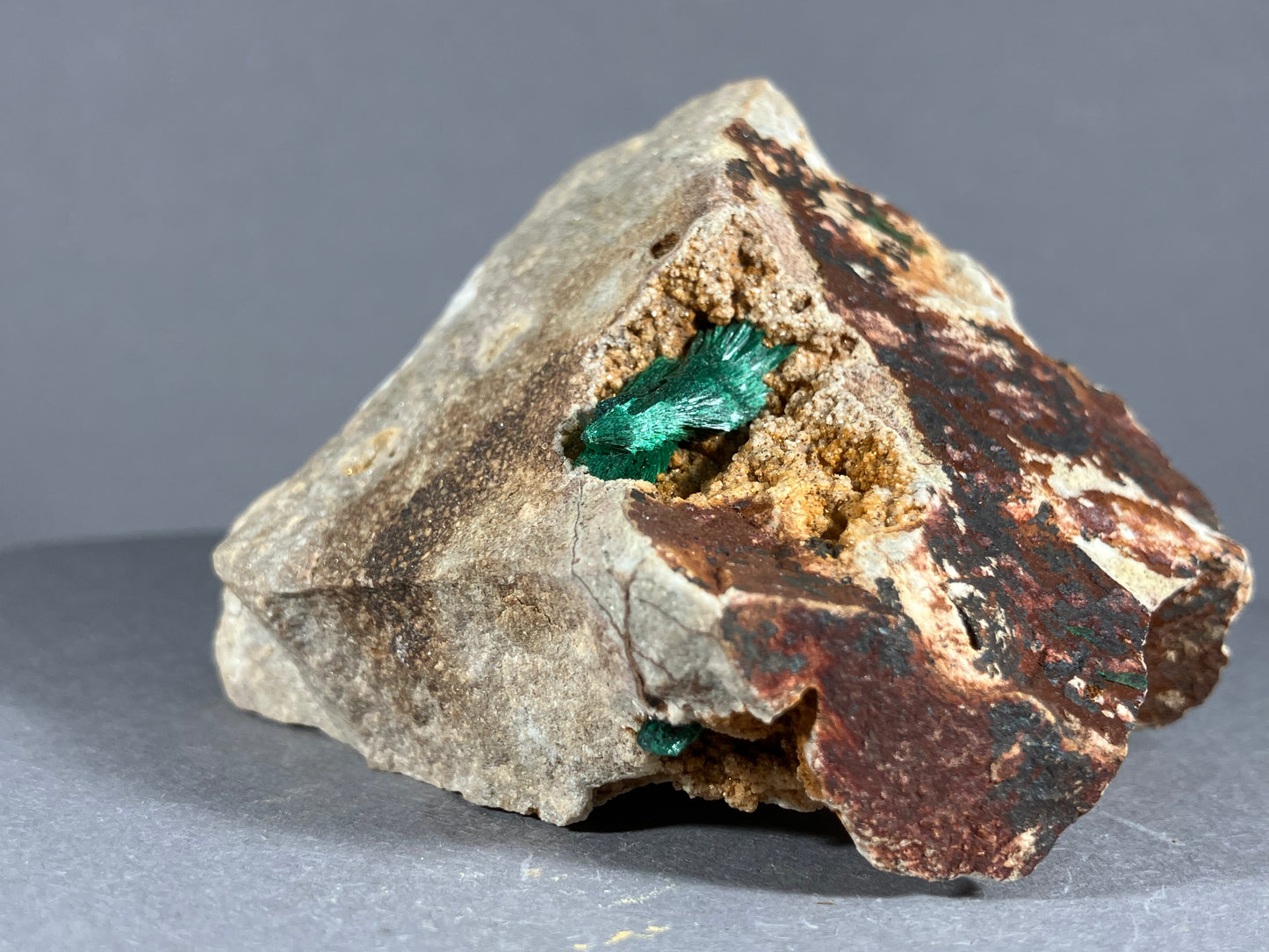 Malachit - Kerrouchen/Marokko ca. 7,5x5cm