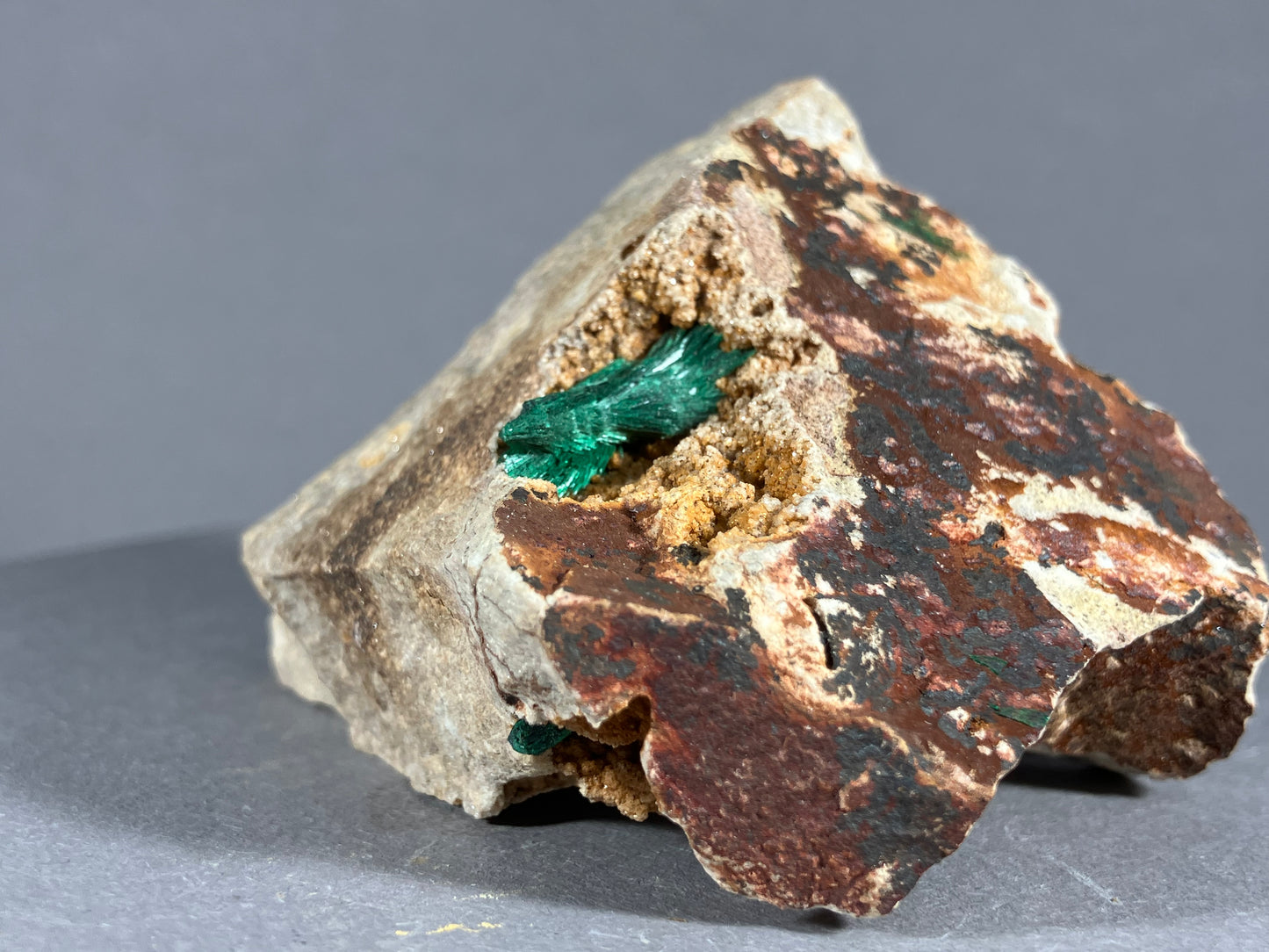 Malachit - Kerrouchen/Marokko ca. 7,5x5cm