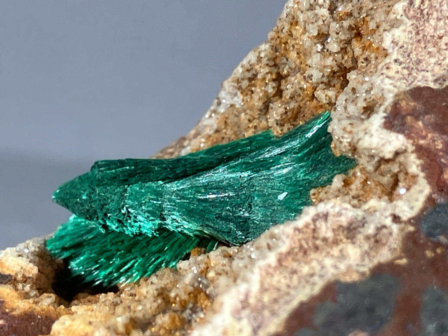 Malachit - Kerrouchen/Marokko ca. 7,5x5cm