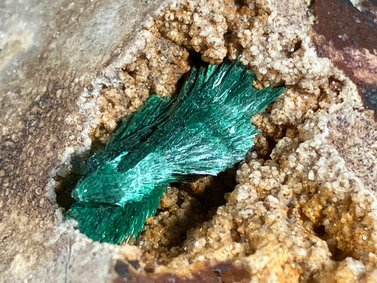 Malachit - Kerrouchen/Marokko ca. 7,5x5cm