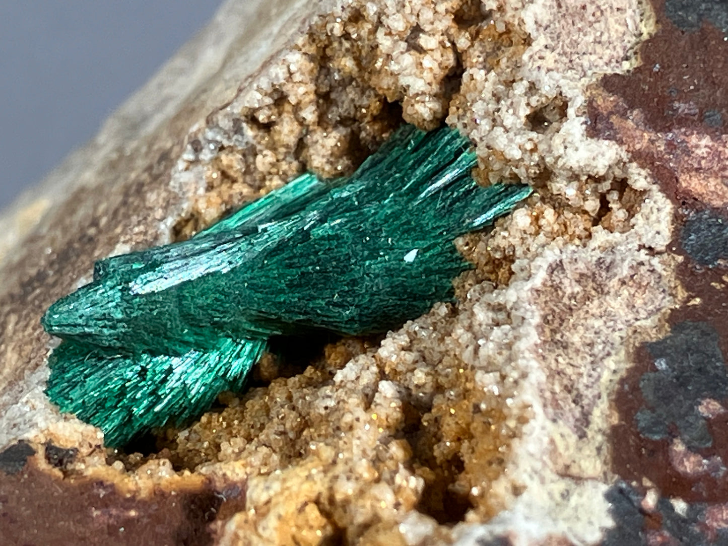 Malachit - Kerrouchen/Marokko ca. 7,5x5cm