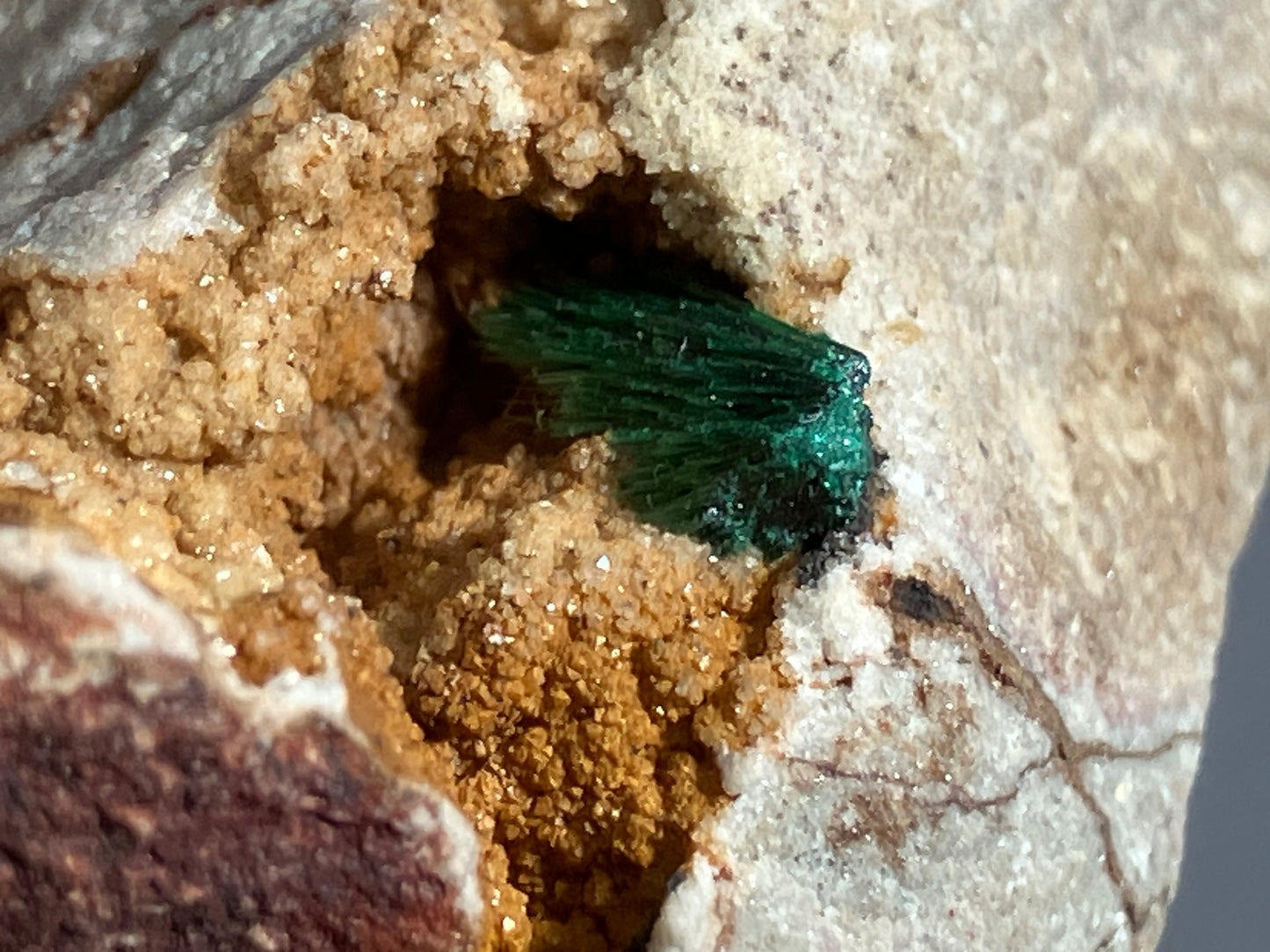 Malachit - Kerrouchen/Marokko ca. 7,5x5cm