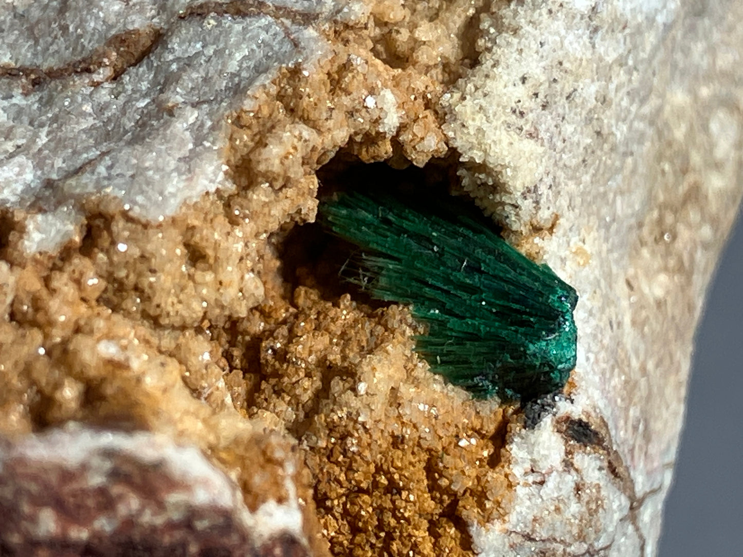 Malachit - Kerrouchen/Marokko ca. 7,5x5cm