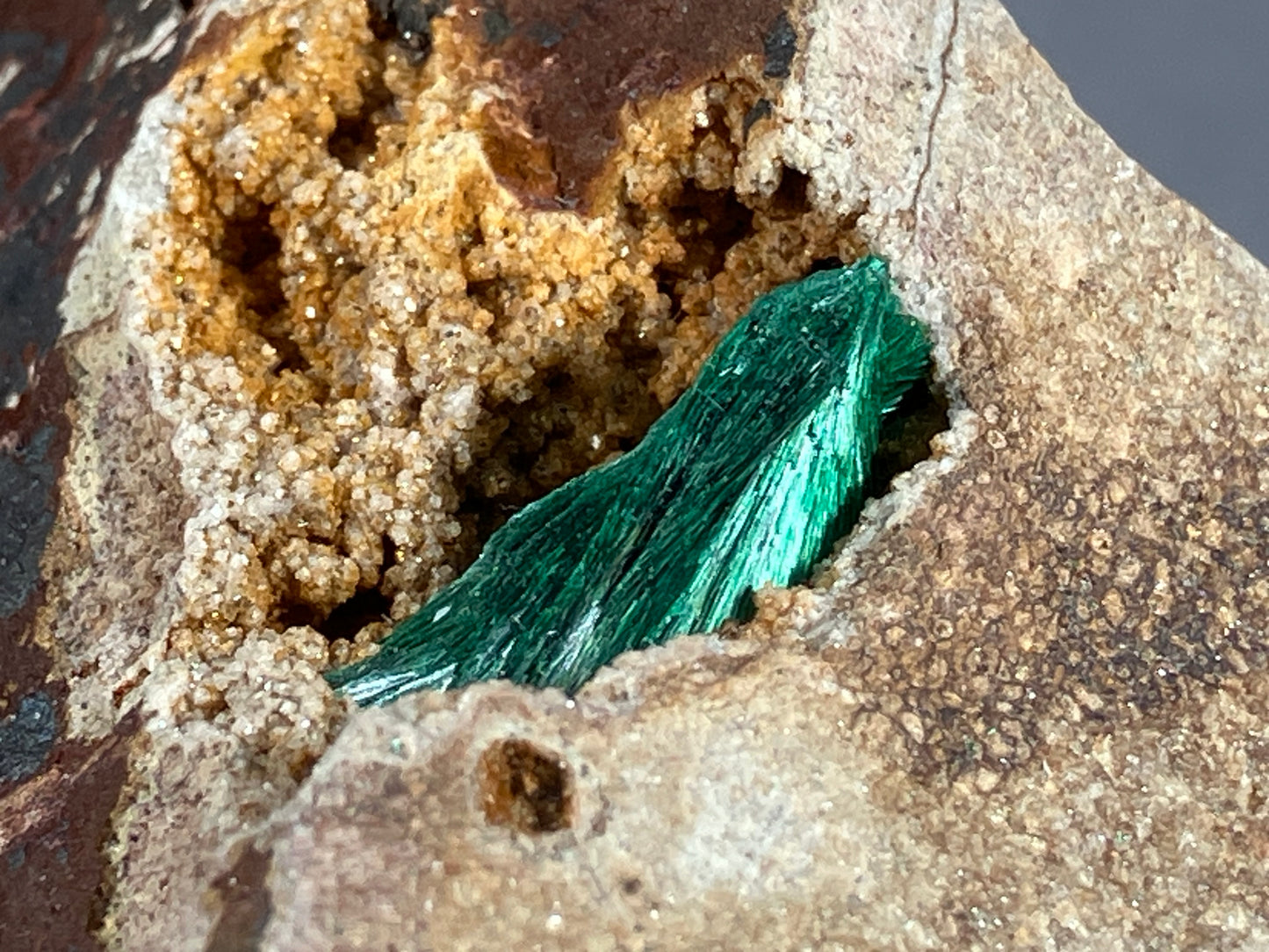 Malachit - Kerrouchen/Marokko ca. 7,5x5cm