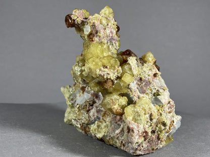 Andradit (var. Topazolit) - Veracruz/Mexiko ca. 8x6,5cm