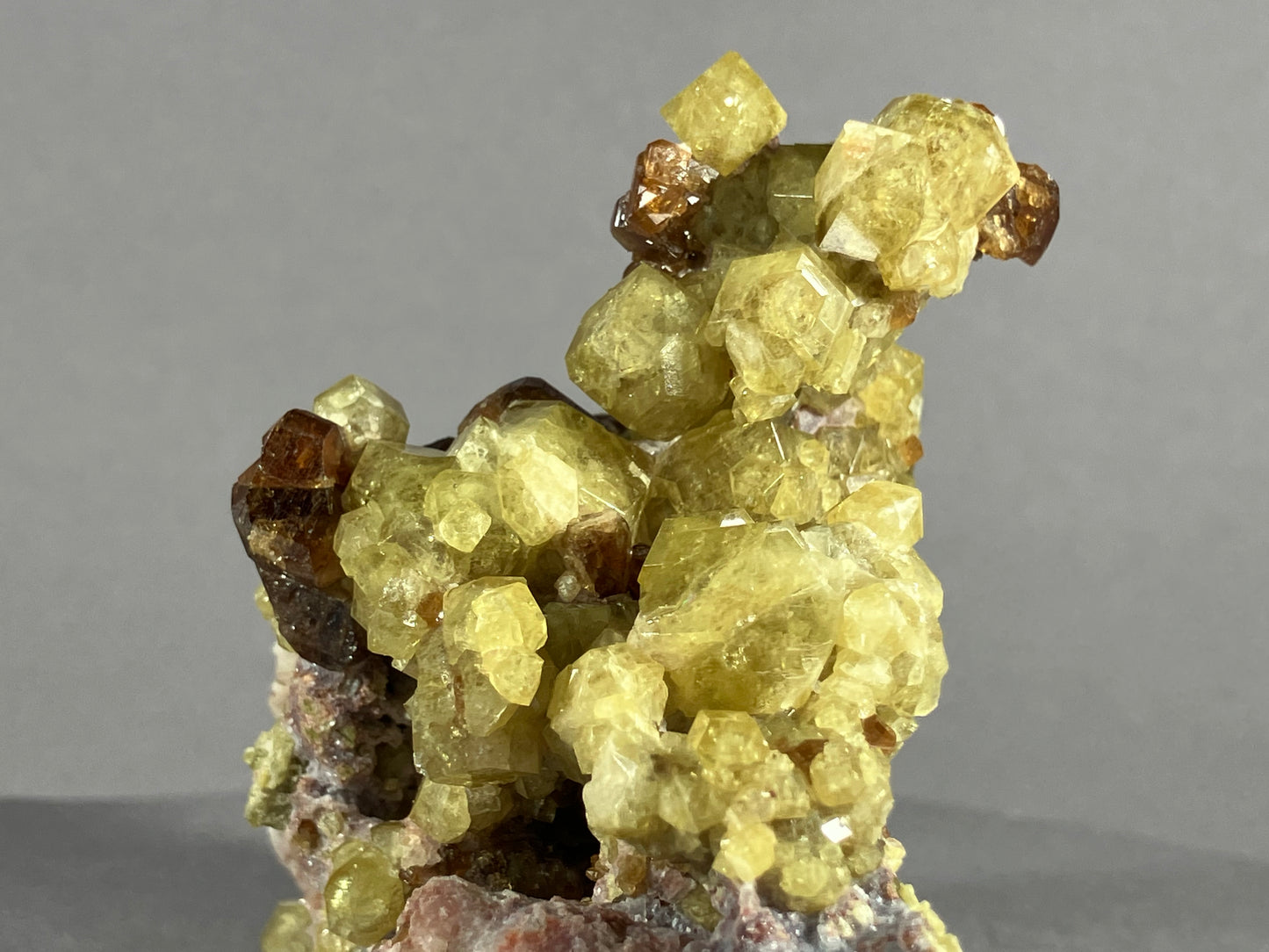 Andradit (var. Topazolit) - Veracruz/Mexiko ca. 8x6,5cm