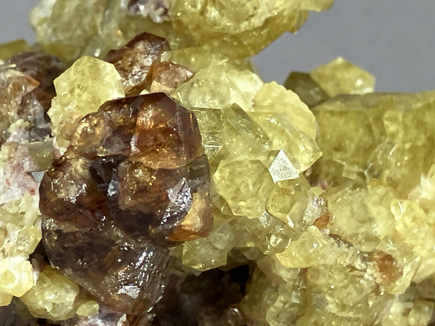 Andradit (var. Topazolit) - Veracruz/Mexiko ca. 8x6,5cm