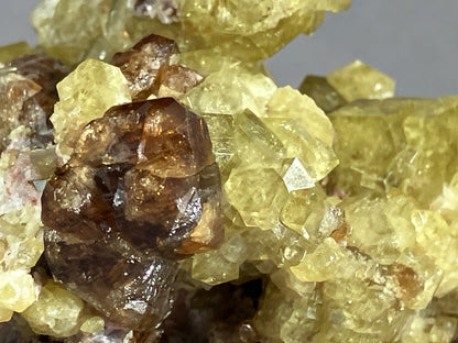 Andradit (var. Topazolit) - Veracruz/Mexiko ca. 8x6,5cm