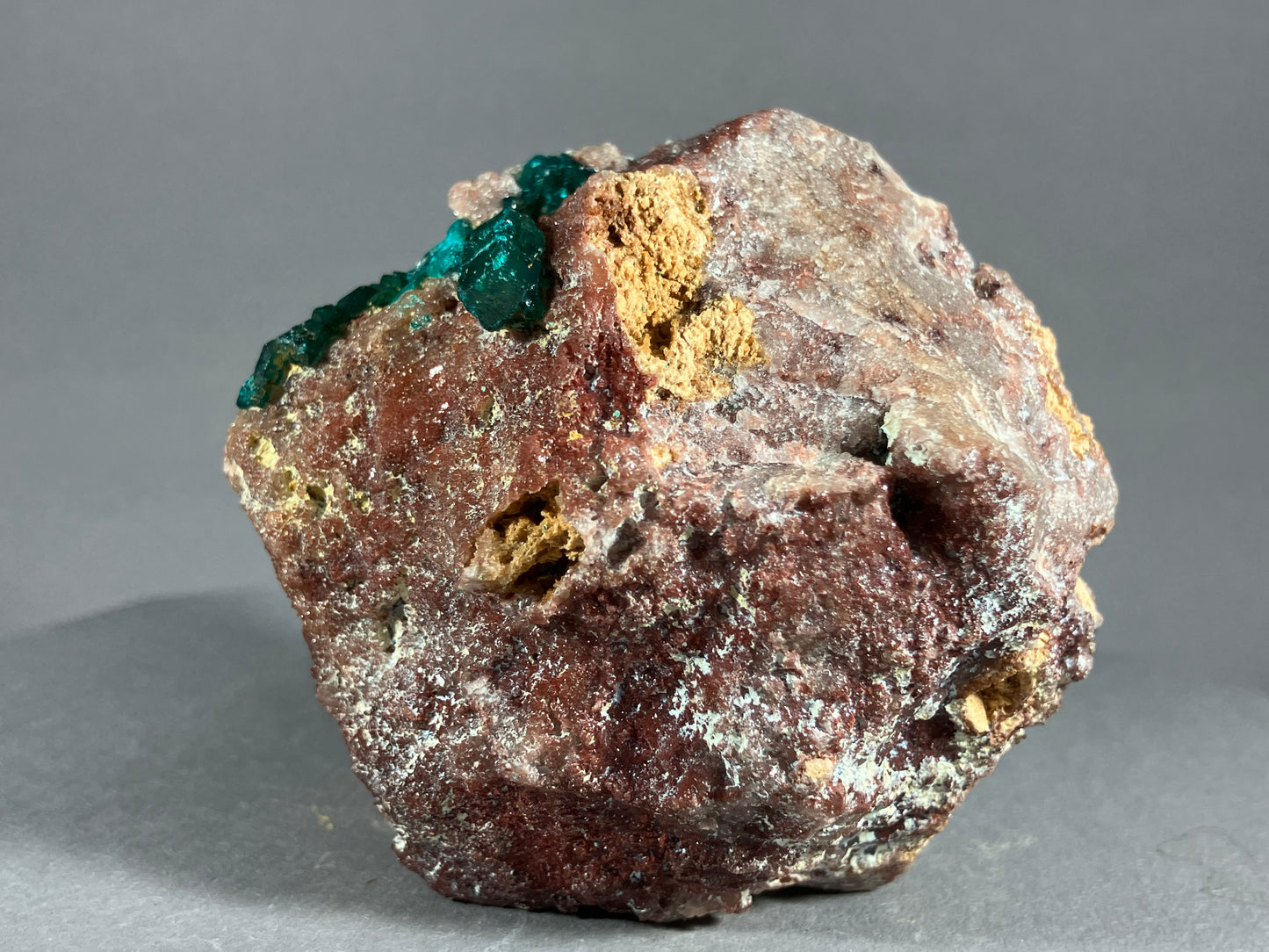 Dioptaskristalle - Kongo ca. 6,5x6cm