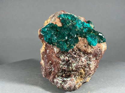 Dioptaskristalle - Kongo ca. 6,5x6cm