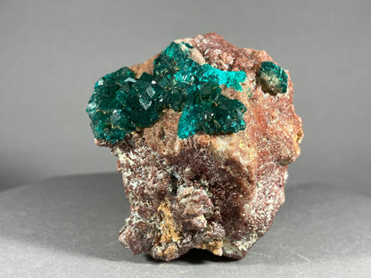 Dioptaskristalle - Kongo ca. 6,5x6cm