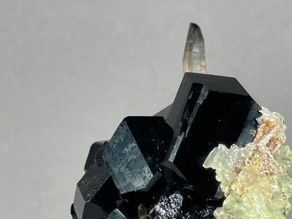 Turmalin/Rauchquarz/Hyalit- Namibia/Afrika ca. 11x8cm
