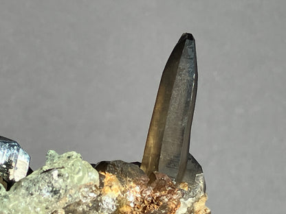 Turmalin/Rauchquarz/Hyalit- Namibia/Afrika ca. 11x8cm
