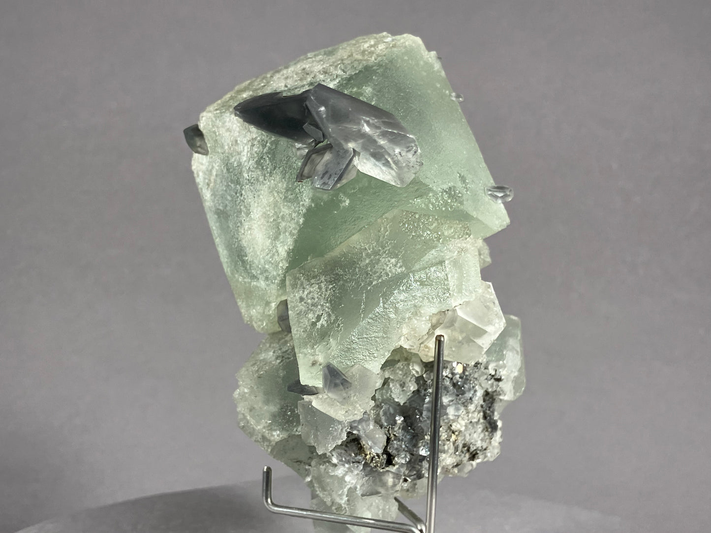 Fluorit/Calcit - Hunan/China ca. 9x6,5cm
