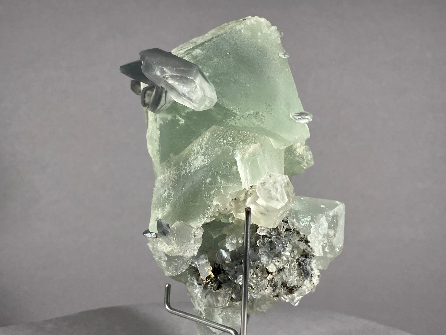 Fluorit/Calcit - Hunan/China ca. 9x6,5cm