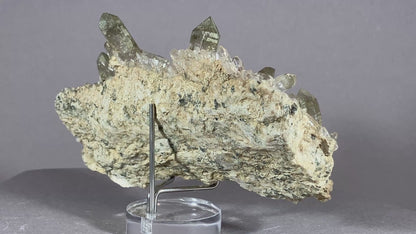 Bergkristall/Rauchquarz - Val Giuv/Schweiz ca. 10x6,5cm
