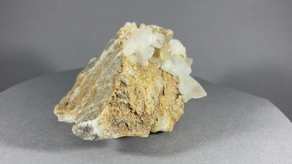 Bergkristall/Calcit - Ischgl ca. 9,5x6cm