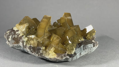 Baryt/Fluorit - Jangxi ca. 9,5x6,3cm