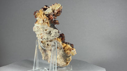 Vanadinit - Mibladen ca. 11x7,5cm