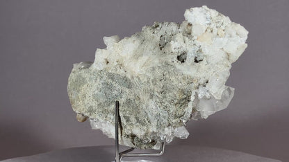 Bergkristall/Calcit - Pfunds/Tirol ca. 12x7cm
