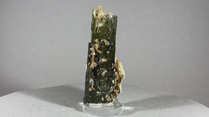 Turmalin/Cleavelandit/Lepidolith - Minas Gerais/Brasilien ca. 6,8x4cm