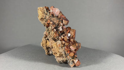 Vanadinit - Mibladen ca. 7,5x6,5cm